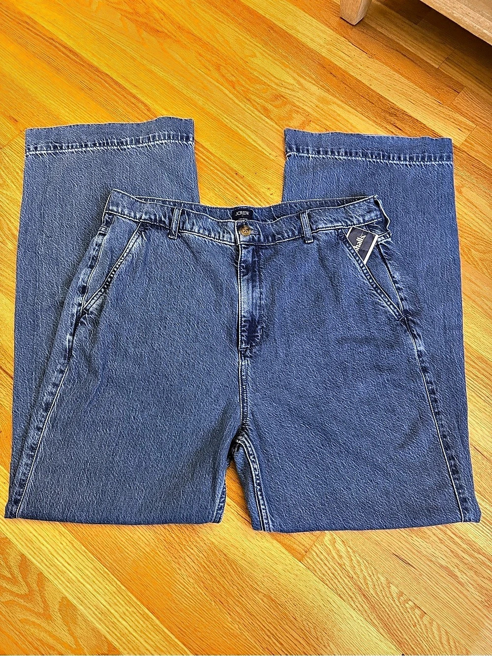 J.Crew Trouser Jean High-Rise Jeans Blue Waist 32 NWT